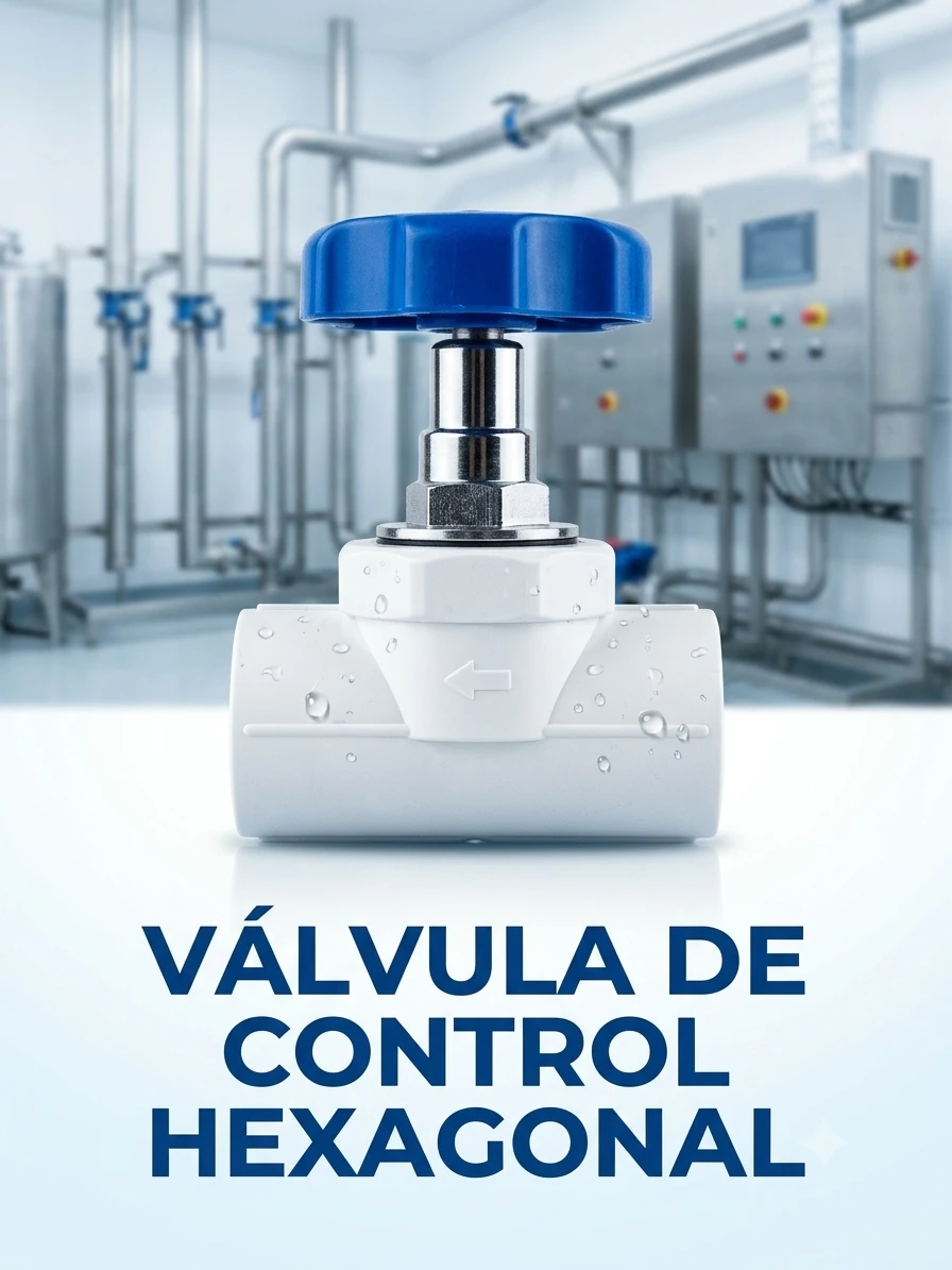 Válvula  de control Hexagonal's foto | Maresma Martínez SRL |  BizneCubano