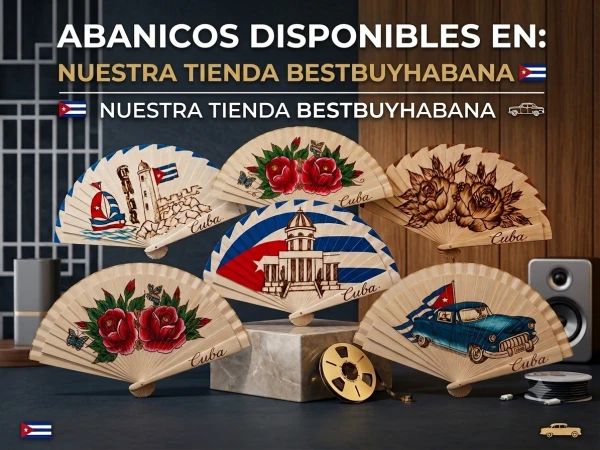 Abanicos con Pirograbados's foto | Maresma Martínez SRL |  BizneCubano