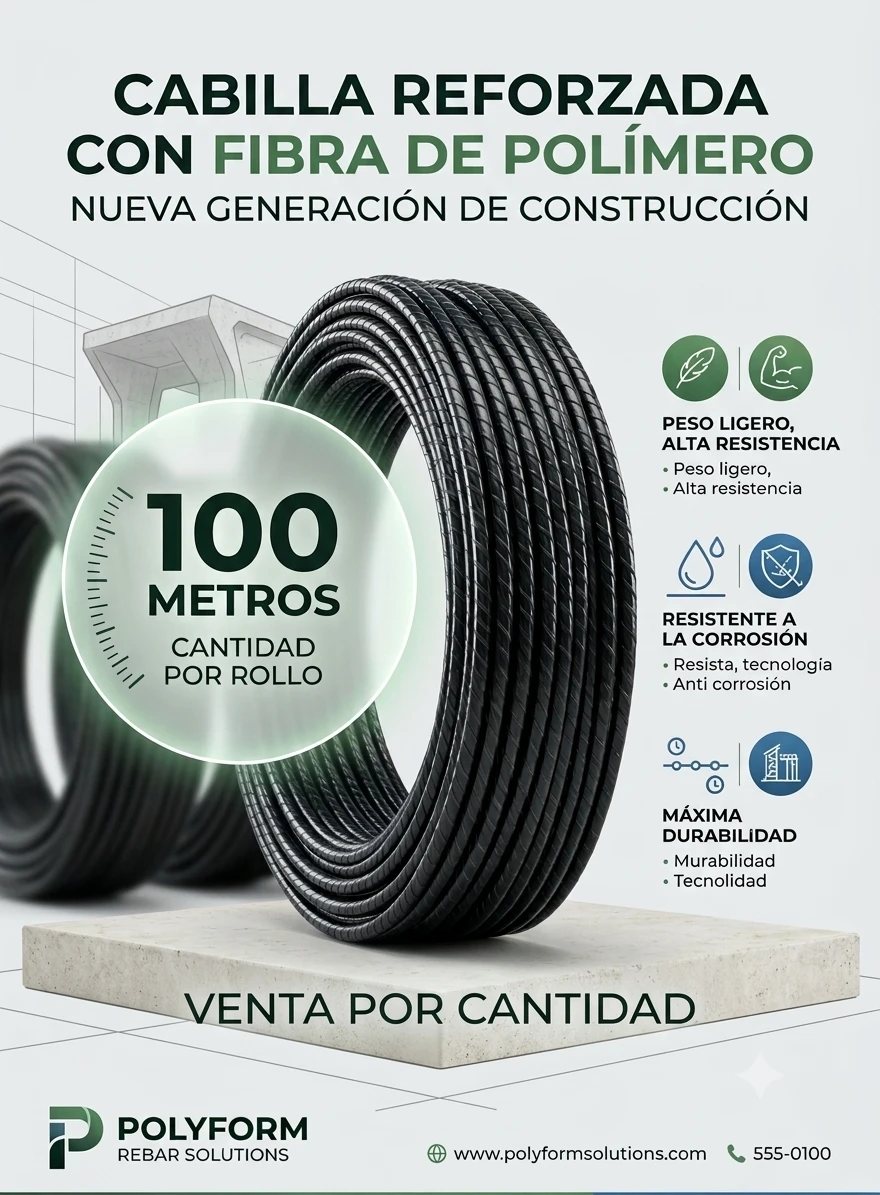 Cabilla reforzada con fibra de polímero's foto | Maresma Martínez SRL |  BizneCubano