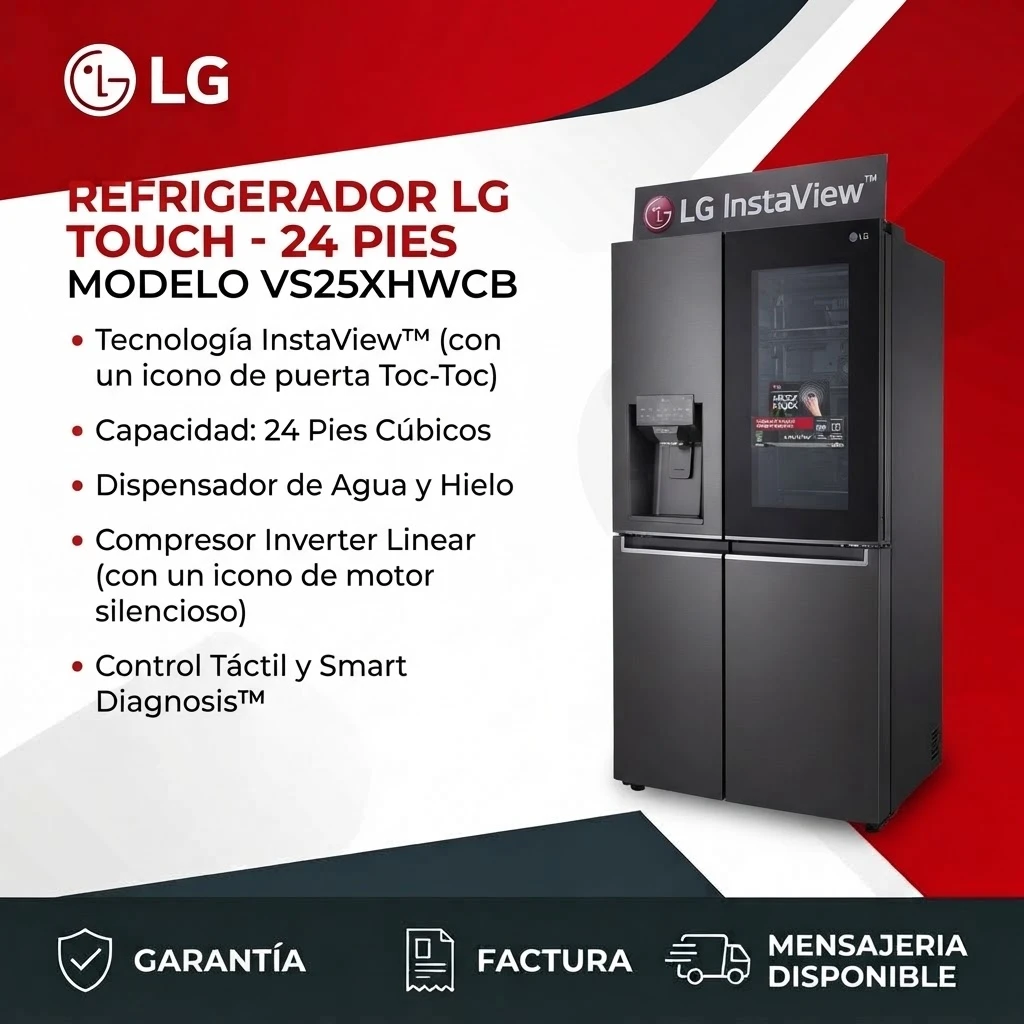 REFRIGERADOR LG 24 PIES TOUCH TOUCH's foto | Maresma Martínez SRL |  BizneCubano